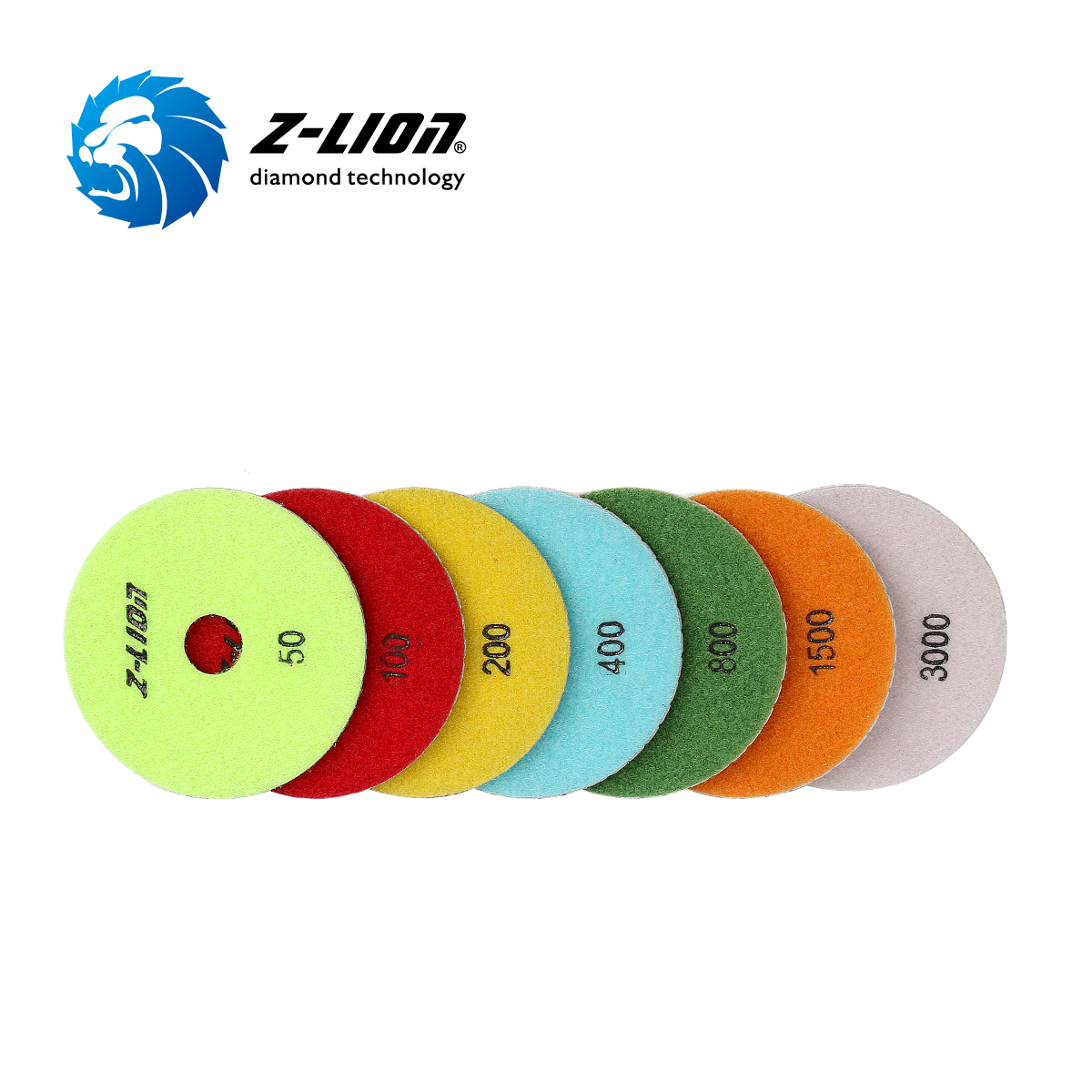 ZL123CW Wet Polishing Pads for Quartz/Engineered Stone